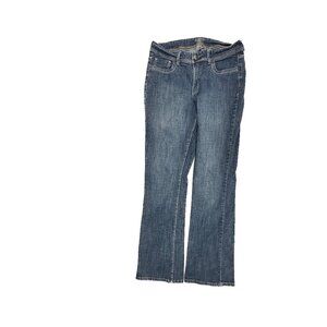 Riders by Lee Bootcut Women's size 14 Long Dark Blue Denim jeans